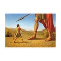 Trademark Fine Art Dan Craig 'David And Goliath' Canvas Art, 30x47 ALI46403-C3047GG